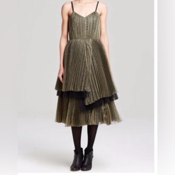 Brand new with tags- Marc by Marc Jacob’s black & gold tulle dress - Picture 7 of 7